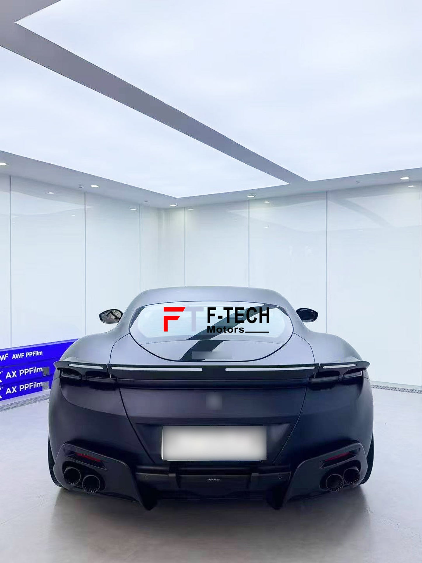 Carbon Fiber Rear Trunk Spoiler For Ferrari Roma 2020+