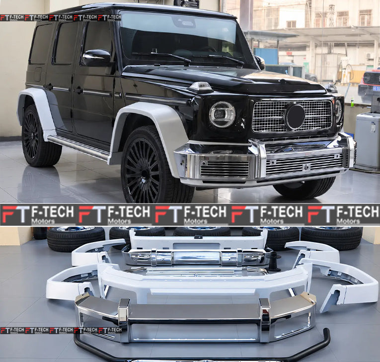 Body Kit For Mercedes Benz G Class W465 W464 G63 G500 G550 AMG 2019+ C Look Carlex