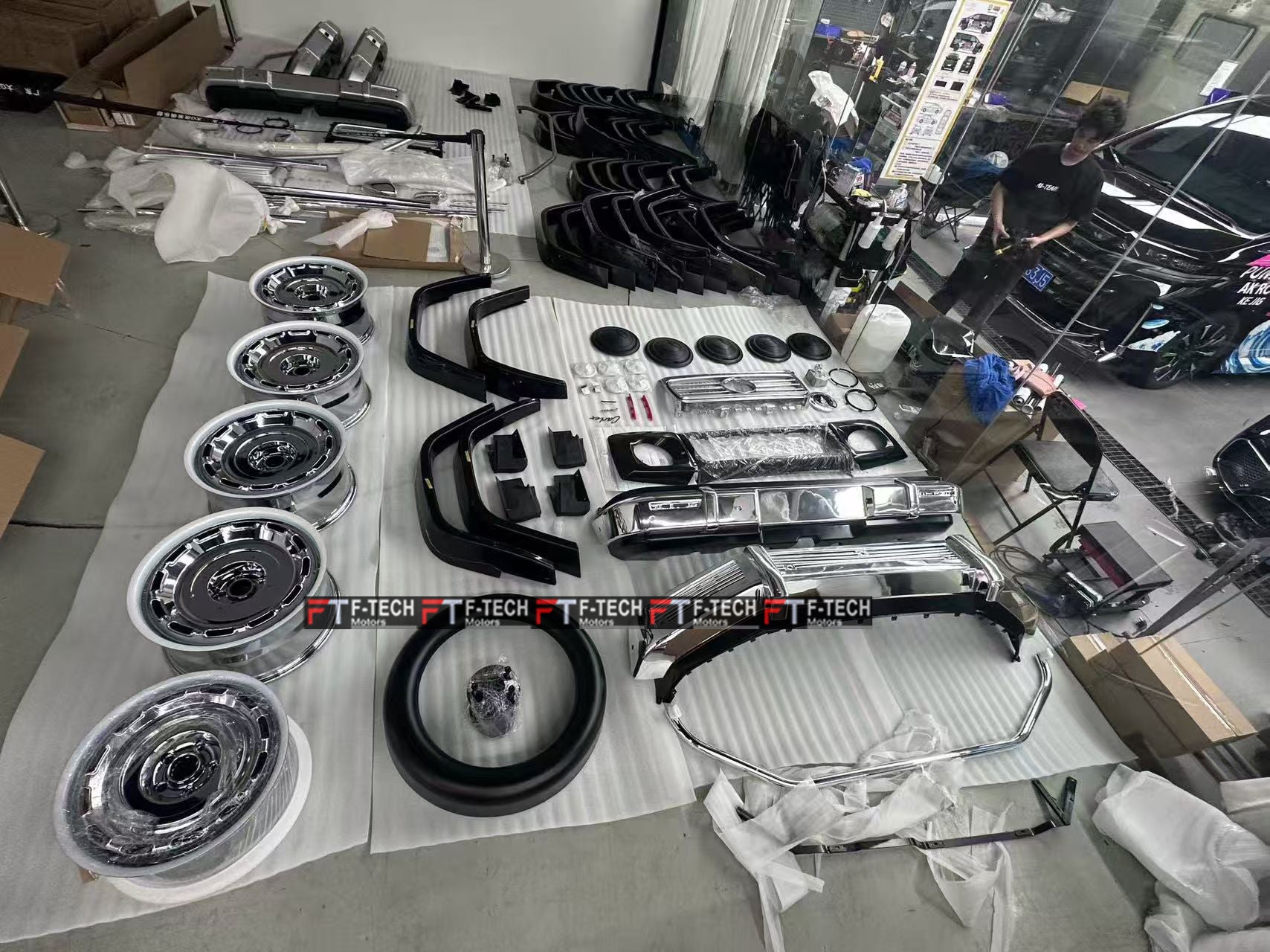 Carlex Style Body Kit For Mercedes Benz G Class W465 W464 G63 G500 G550 AMG 2018+