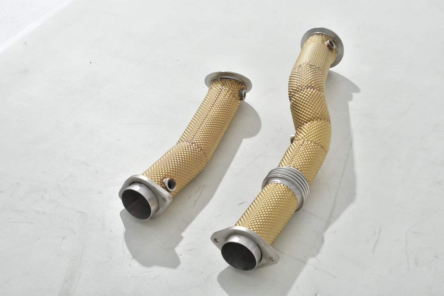 Catless Downpipe with Heatshield For BMW M2 F87 M3 F80 M4 F82 2014 - 2020