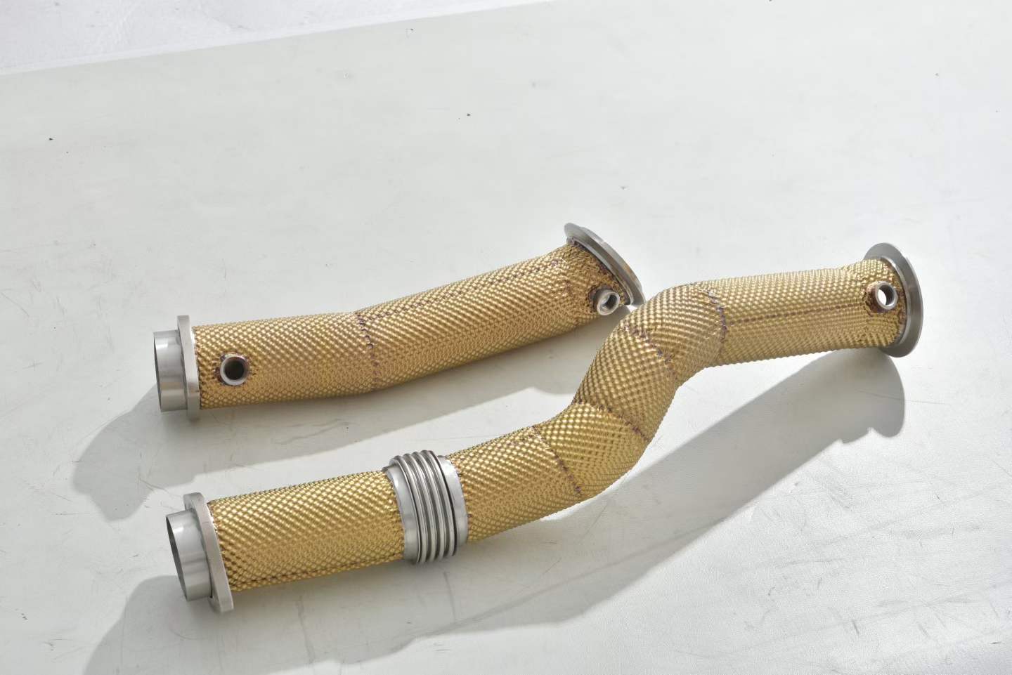 Catless Downpipe with Heatshield For BMW M2 F87 M3 F80 M4 F82 2014 - 2020