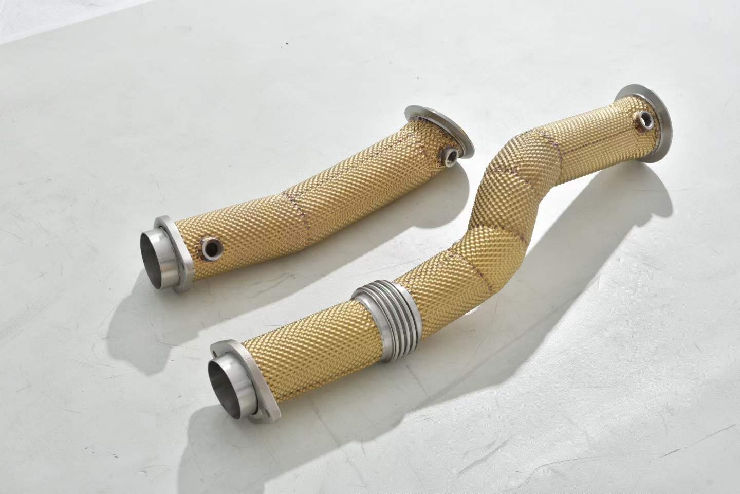 Catless Downpipe with Heatshield For BMW M2 F87 M3 F80 M4 F82 2014 - 2020