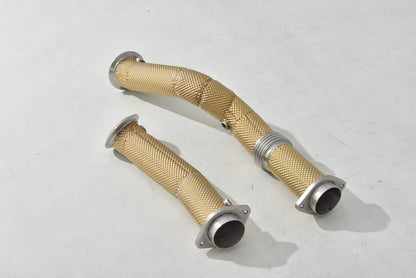 Catless Downpipe with Heatshield For BMW M2 F87 M3 F80 M4 F82 2014 - 2020