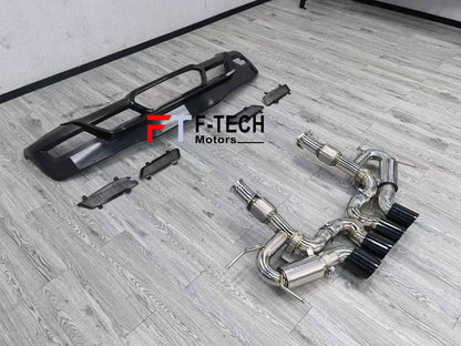 Rear Diffuser Splitter Exhaust System Z06 Style For Chevrolet Camaro C8 2020+