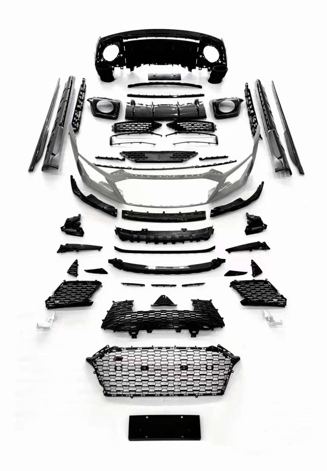 Conversion Body Kit Upgrade fits Audi R8 2015-2018 into new Audi R8 2019 Present 
