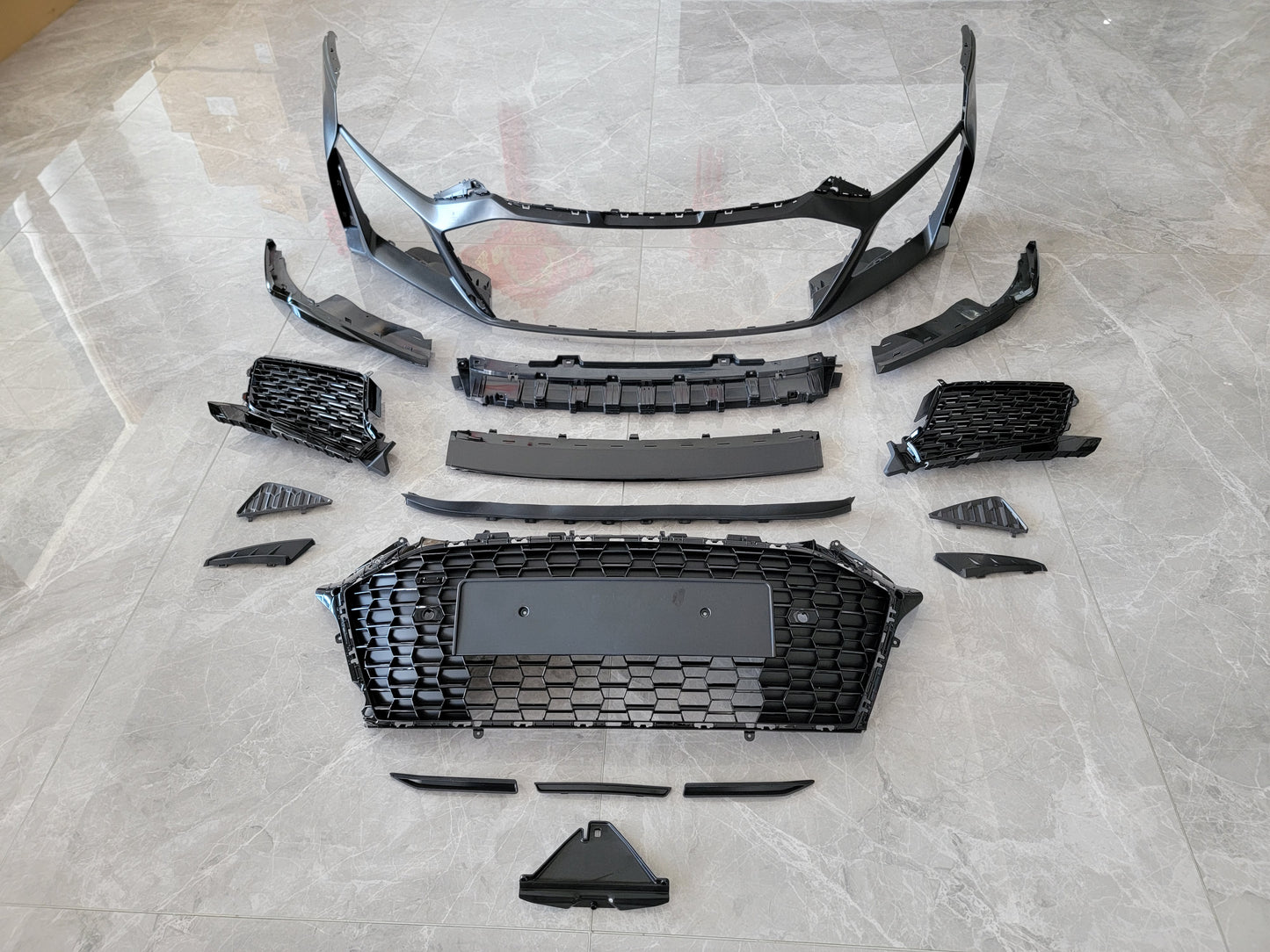 Conversion Body Kit Upgrade fit Audi R8 2015 - 2018 into new Audi R8 2019+
