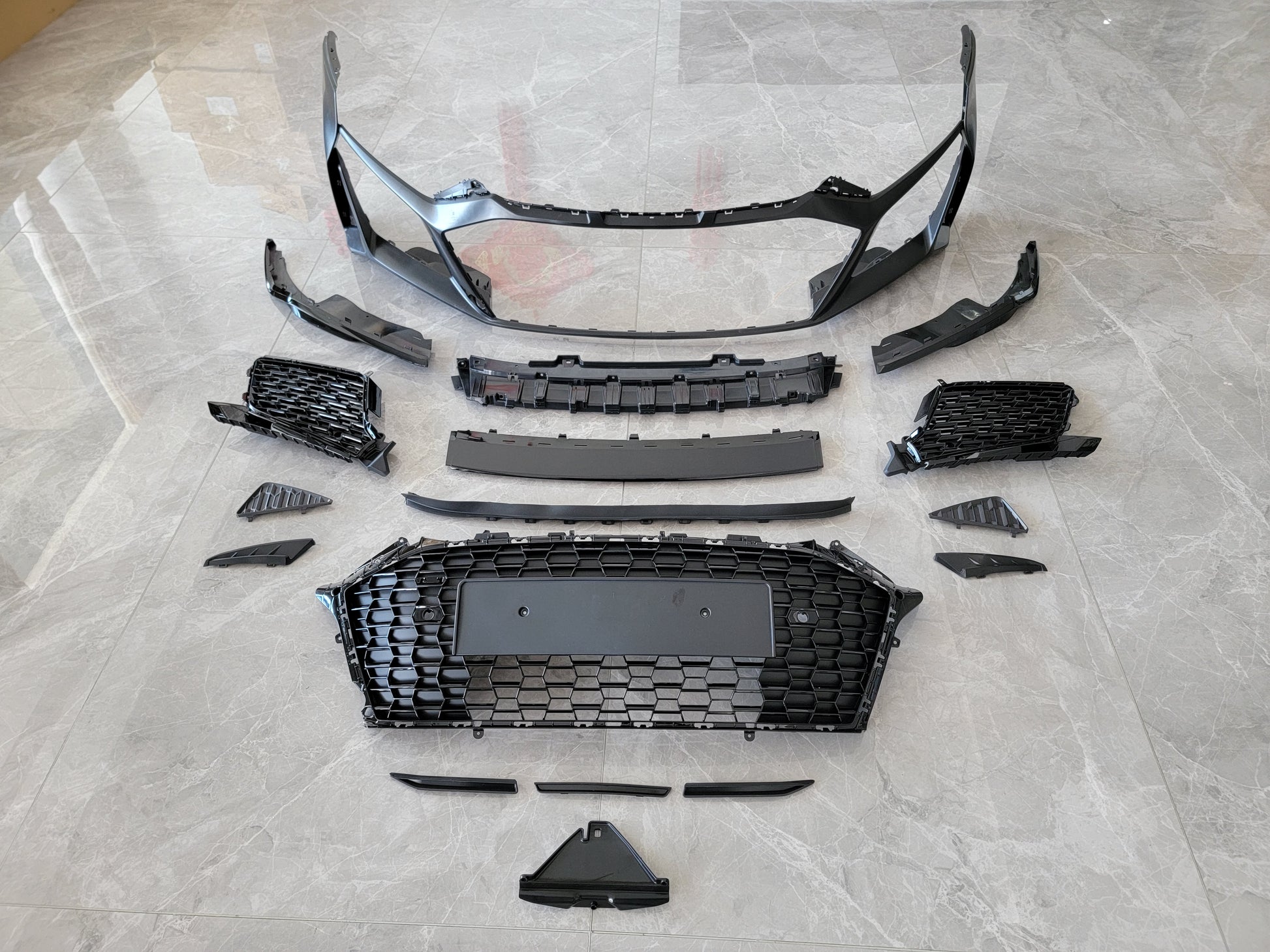 Conversion Body Kit Upgrade fit Audi R8 2015 - 2018 into new Audi R8 2019+