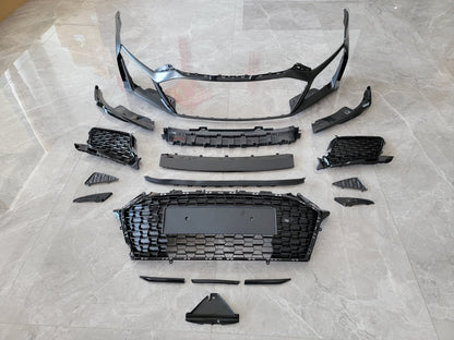 Conversion Body Kit Upgrade fit Audi R8 2015 - 2018 into new Audi R8 2019+