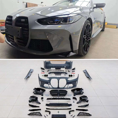 Conversion upgrade body kit for BMW 4 Series G22 G23 into BMW M4 G82 2020 - 2024