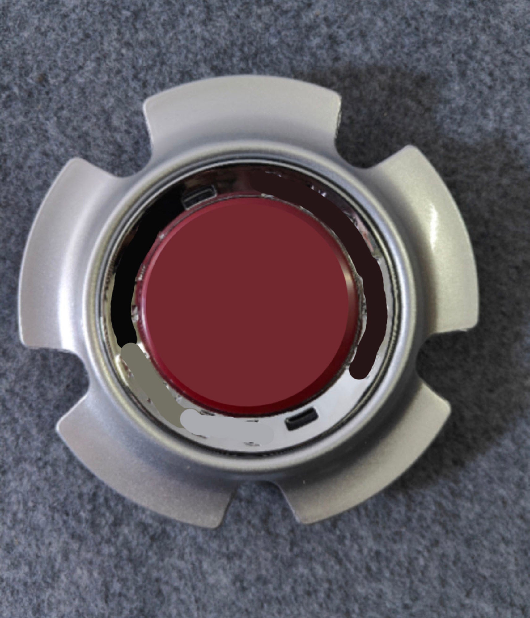 Custom Plastic Floating Center Caps for Mercedes Benz Rolls Royce Range Rover Bentley Lexus BMW