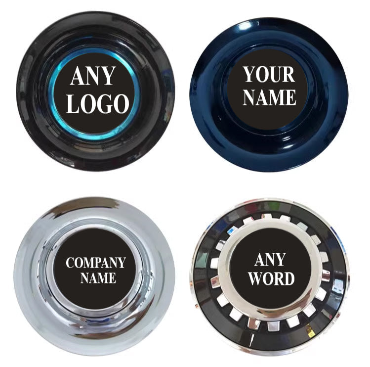 Custom Plastic Floating Center Caps for Mercedes Benz Range Rover Rolls Royce Bentley Lexus