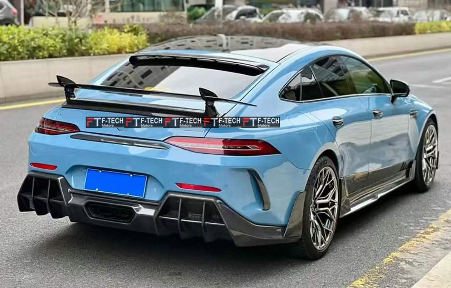 Dry Carbon Fiber Body Kit Fit Mercedes AMG GT 63S X290 4 Doors 2019+