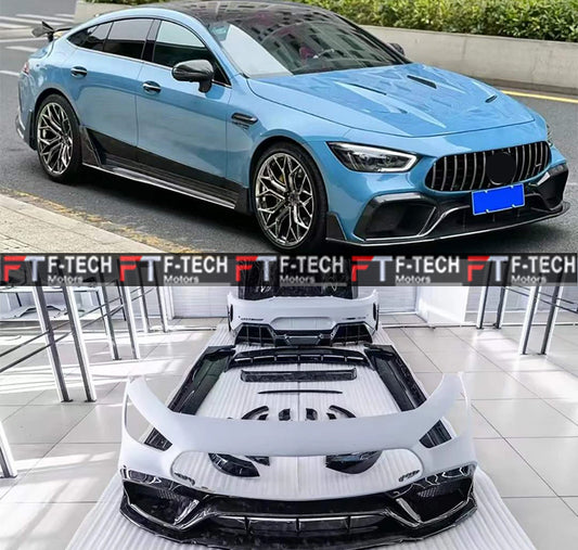 Dry Carbon Fiber Body Kit Fit Mercedes AMG GT 63S X290 4 Doors 2019+ Diamant