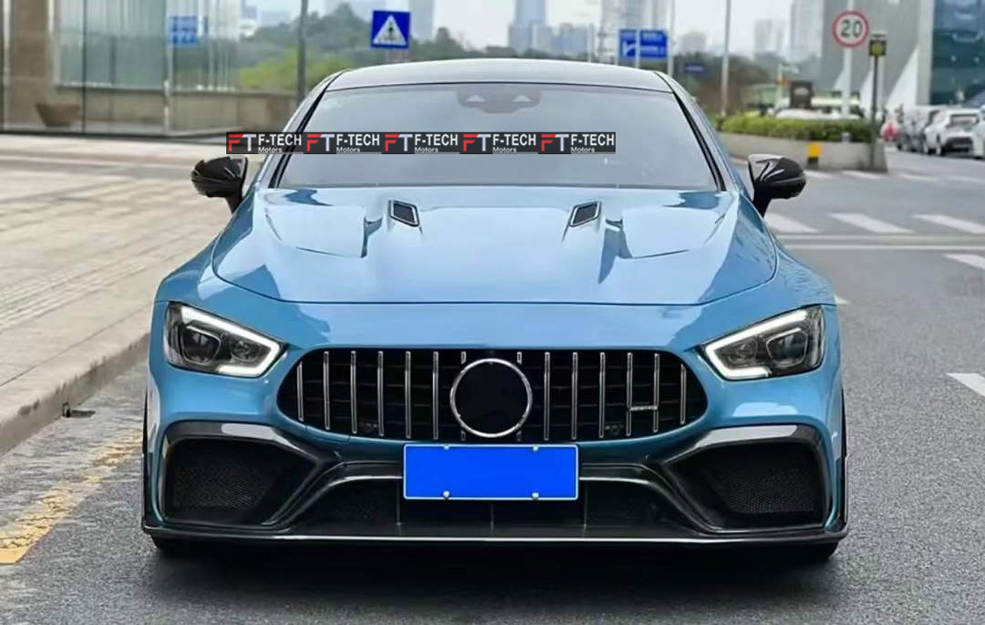 Dry Carbon Fiber Body Kit Fit Mercedes AMG GT 63S X290 4 Doors 2019+ Diamant