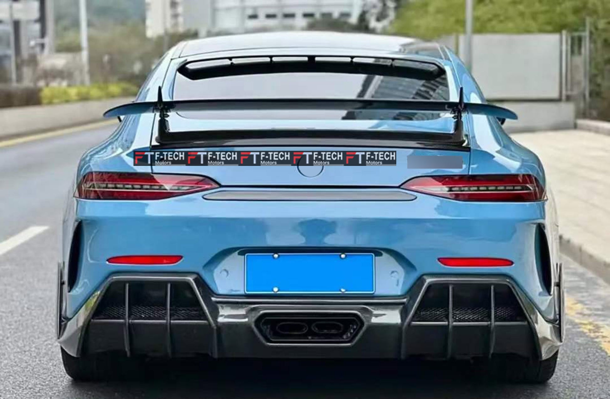 Dry Carbon Fiber Body Kit Fit Mercedes AMG GT 63S X290 4 Doors 2019+ Diamant