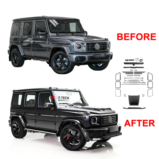 Dry Carbon Fiber Exterior Trim Kit For Mercedes Benz G Class W465 G450d G500 G580 2025+
