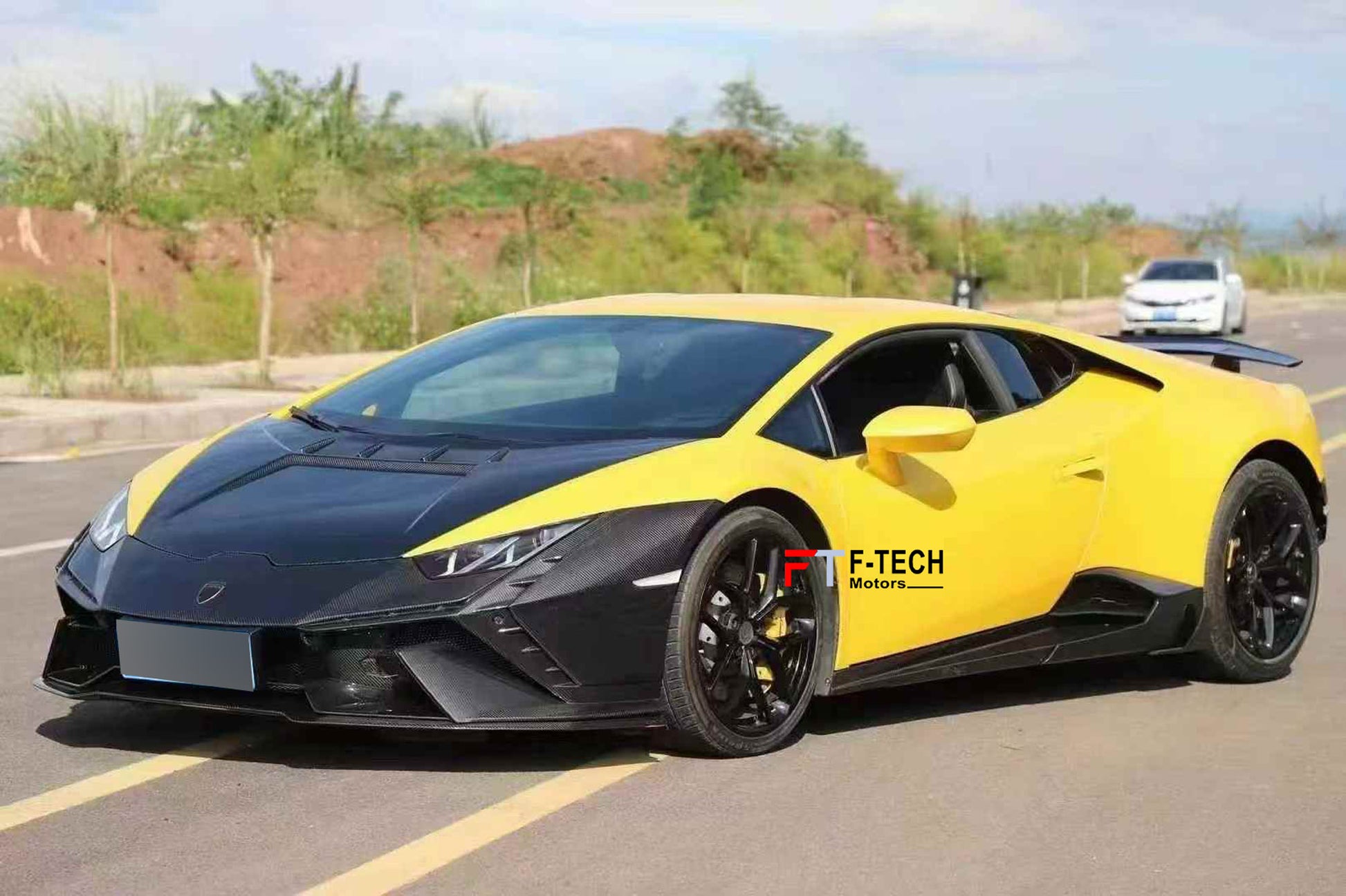 Dry Carbon Conversion Body Kit Tecnica Style for Lamborghini Huracan LP610 LP580 EVO 2015+