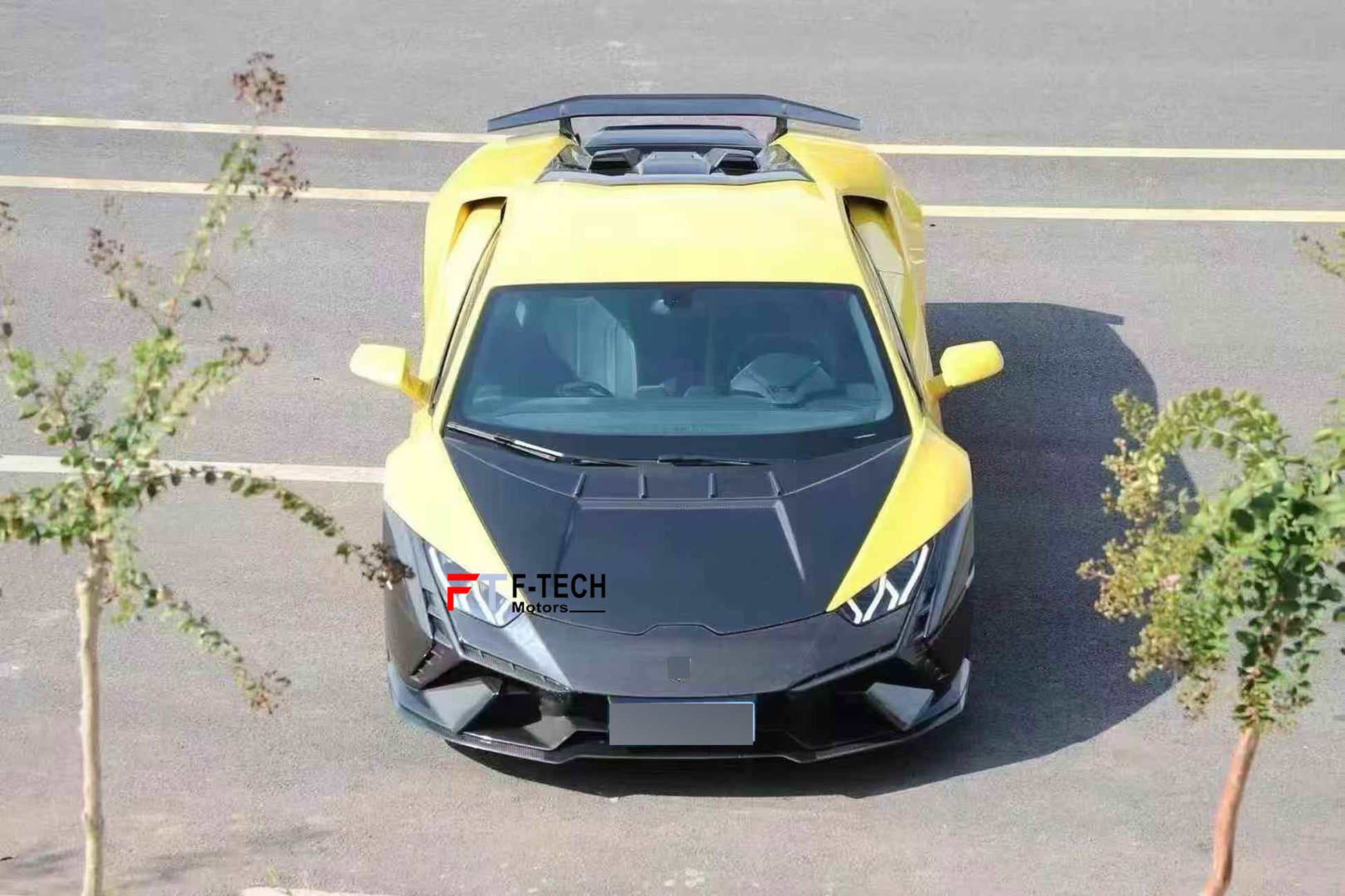 Dry Carbon Conversion Body Kit Tecnica Style for Lamborghini Huracan LP610 LP580 EVO 2015+