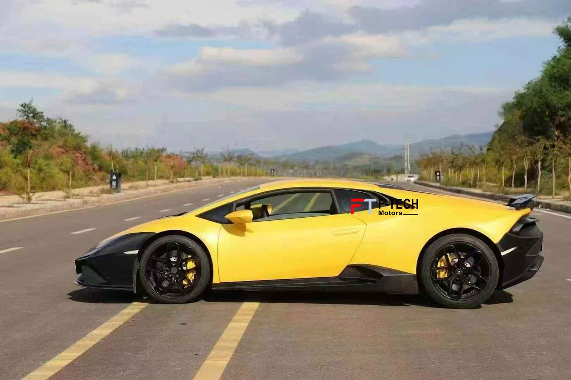 Dry Carbon Conversion Body Kit Tecnica Style for Lamborghini Huracan LP610 LP580 EVO 2015+