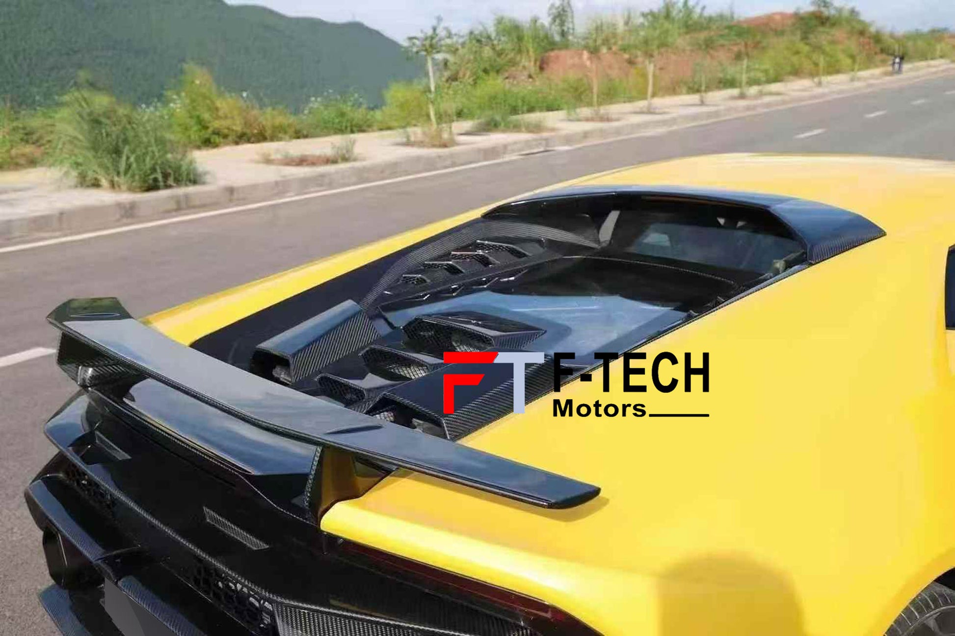 Dry Carbon Conversion Body Kit Tecnica Style for Lamborghini Huracan LP610 LP580 EVO 2015+
