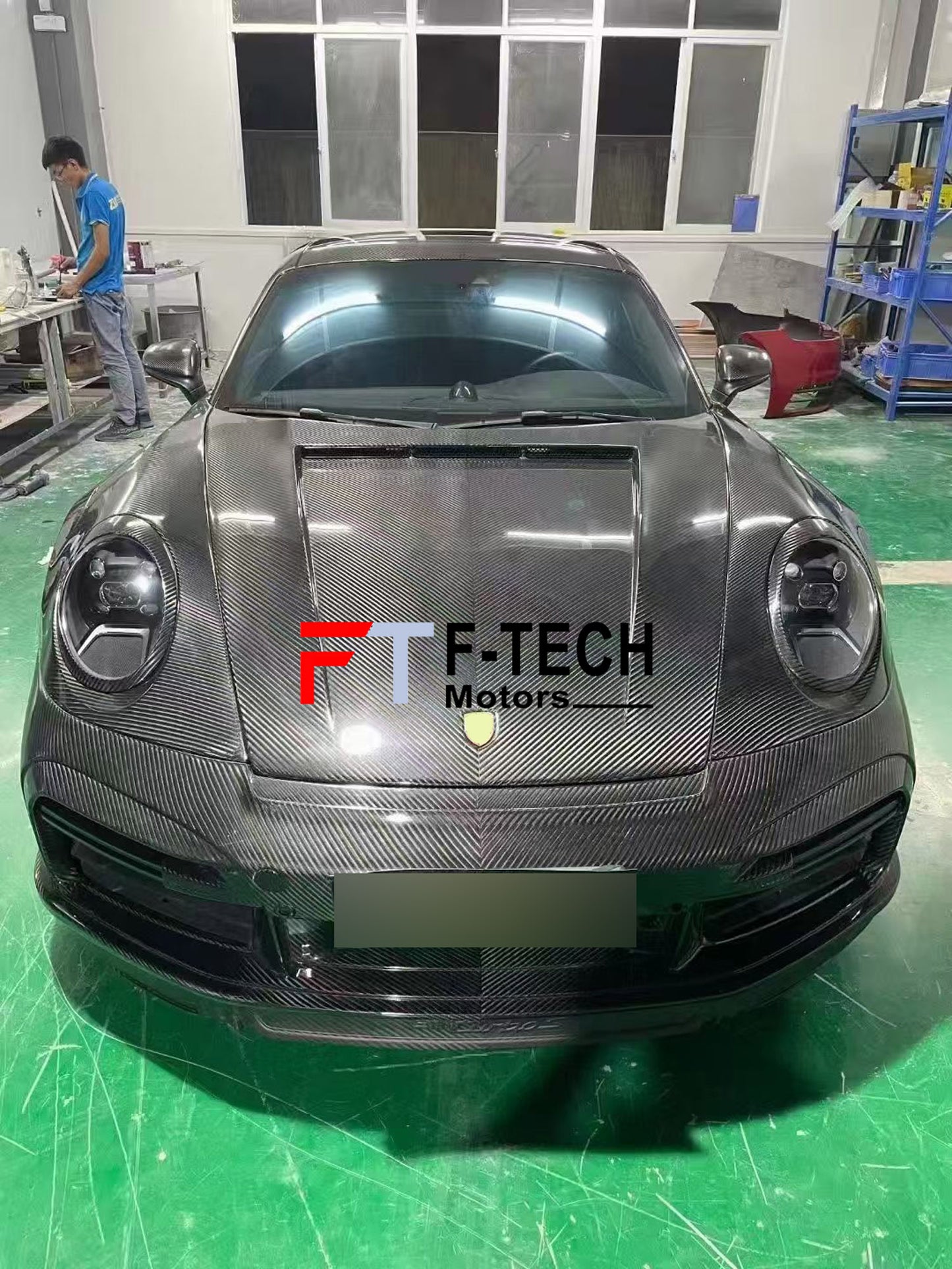 Dry Carbon Fiber Complete Body Kit For Porsche 911 992.1 Carrera S 2019 - 2024 Top Stinger GTR