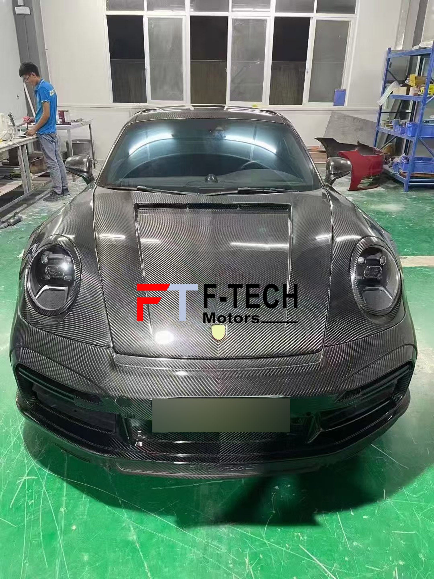 Dry Carbon Fiber Complete Body Kit For Porsche 911 992.1 Carrera S 2019 - 2024 Top Stinger GTR