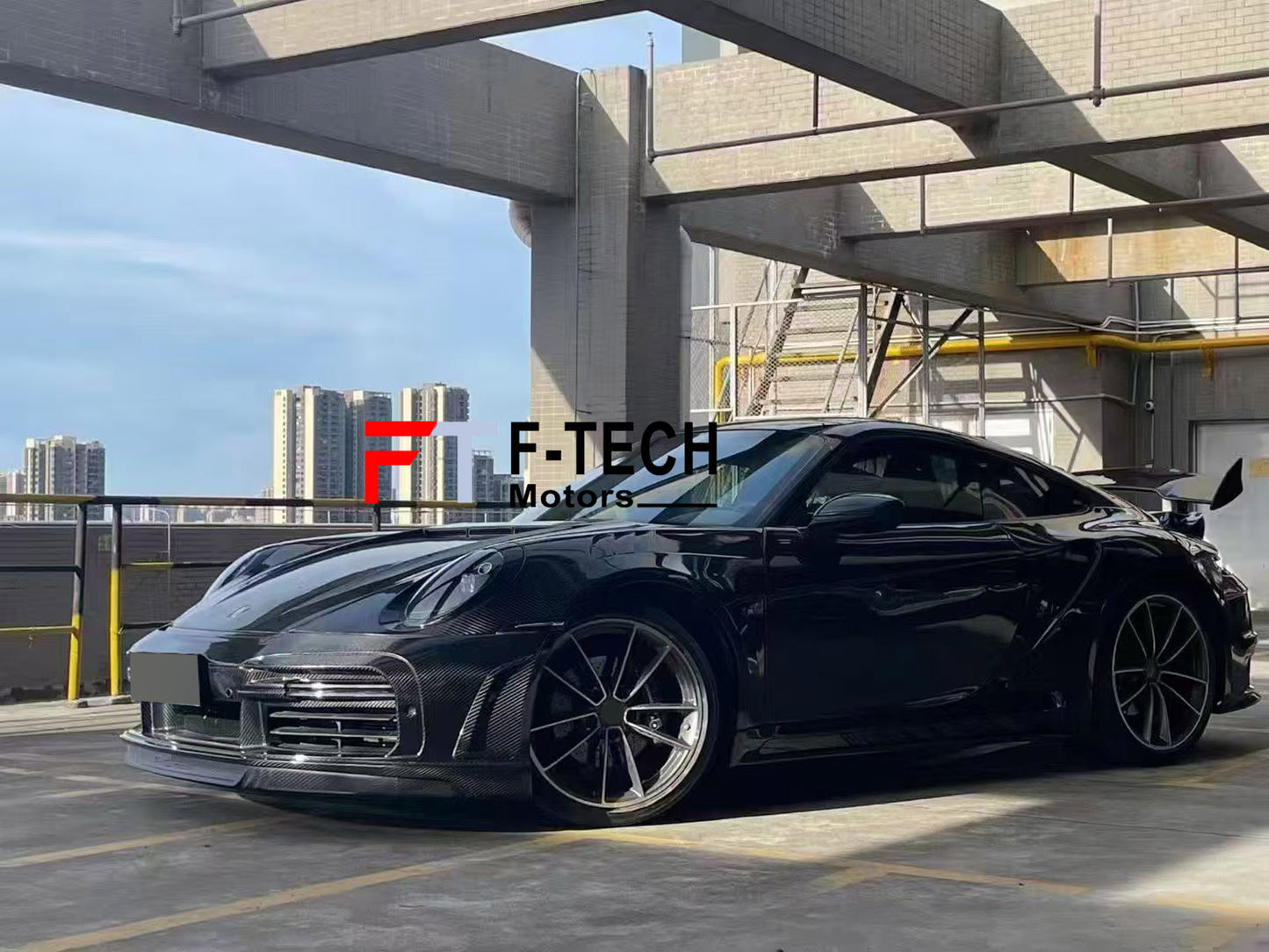 Dry Carbon Fiber Complete Body Kit For Porsche 911 992.1 Carrera S 2019 - 2024 Top Stinger GTR