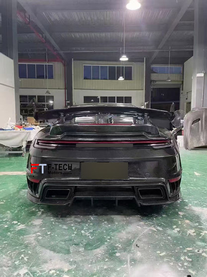 Dry Carbon Fiber Complete Body Kit For Porsche 911 992.1 Carrera S 2019 - 2024 Top Stinger GTR