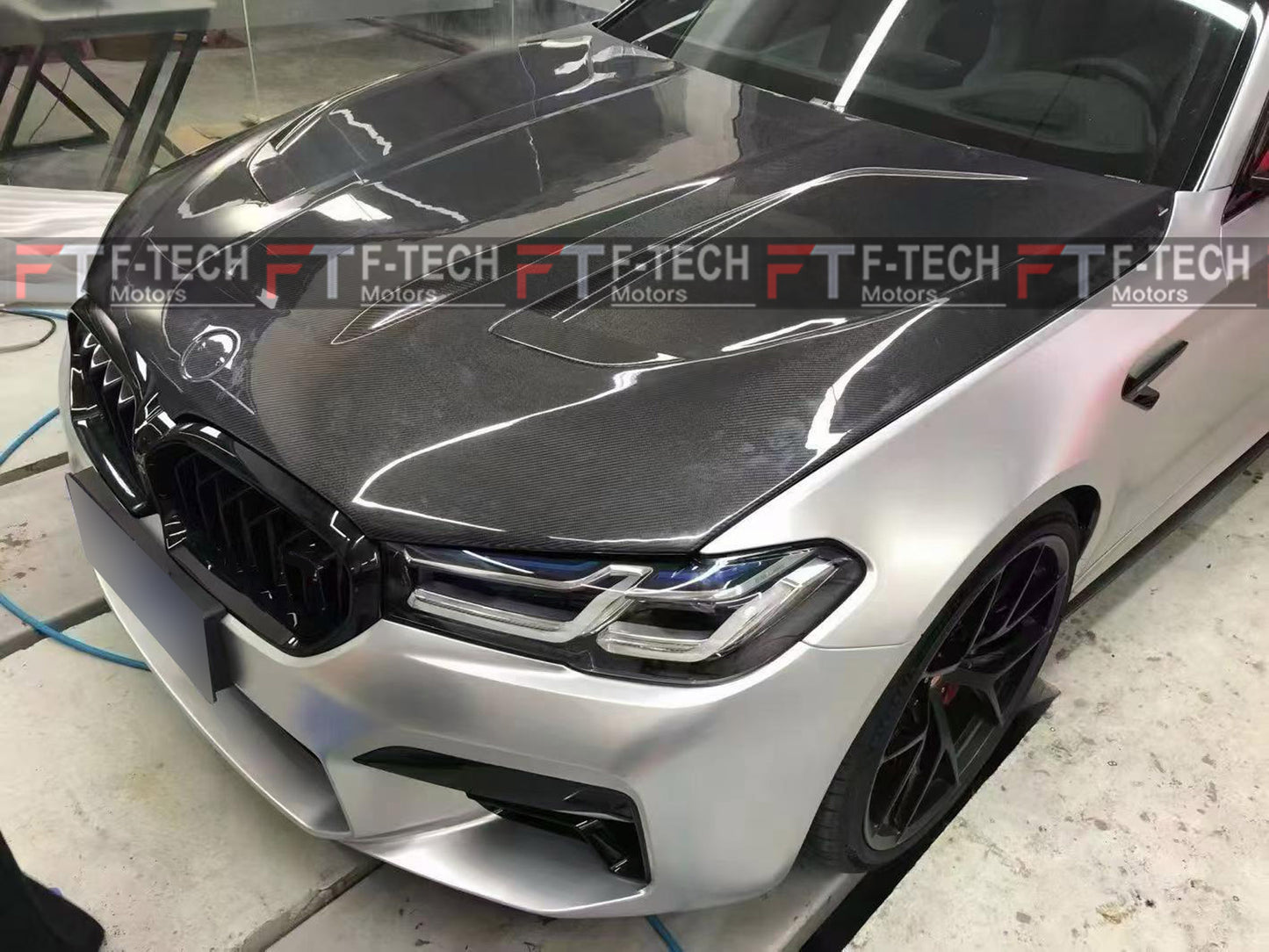 Dry Carbon Fiber Hood Bonnet For BMW M5 F90 2019 - 2023 CS
