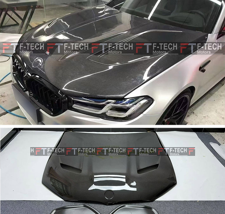 Dry Carbon Fiber Hood Bonnet For BMW M5 F90 2019 - 2023 CS