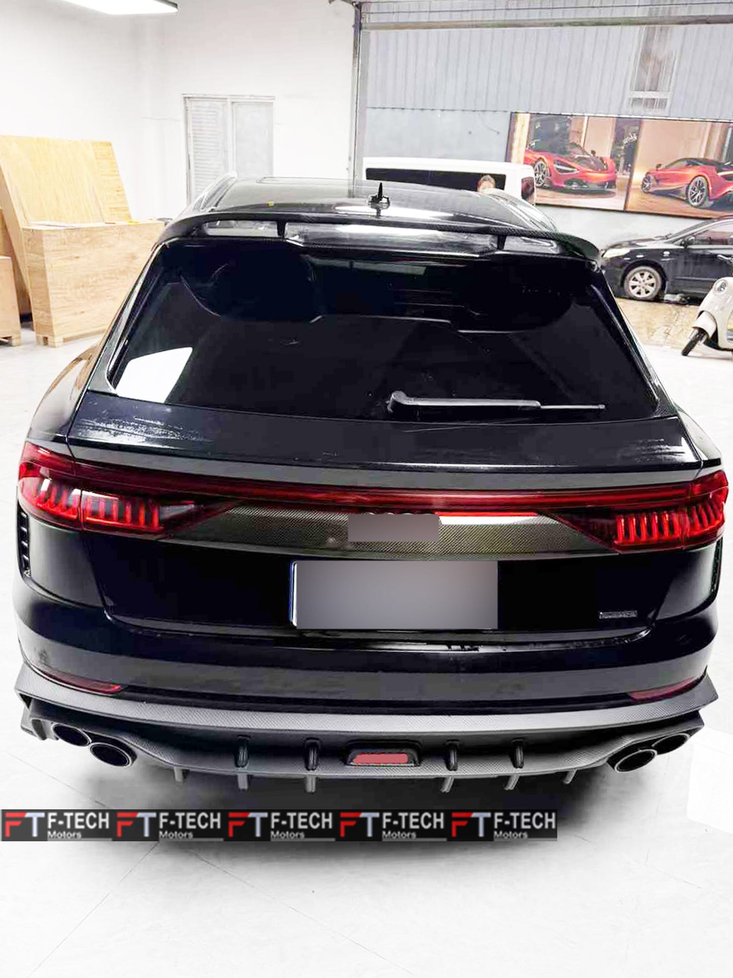 Dry Сarbon Fiber Body Kit For Audi RSQ8 Performance 2025+ ABT
