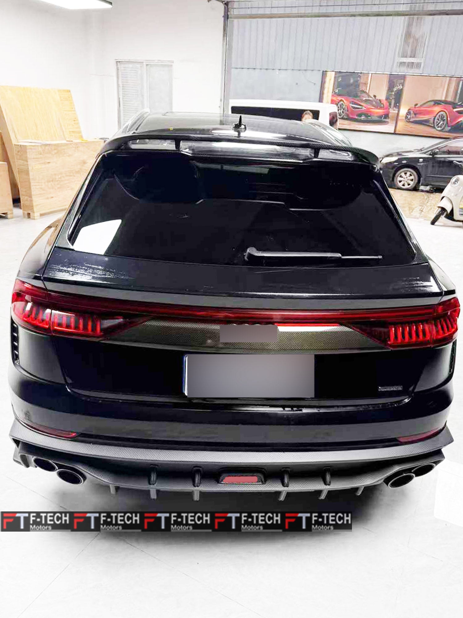 Dry Сarbon Fiber Body Kit For Audi RSQ8 Performance 2025+ ABT