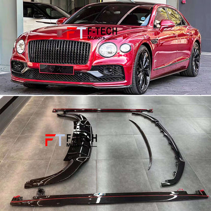 For Bentley Flying Spur 2019 - 2024 Dry Carbon Fiber Body Kit Soft Kit