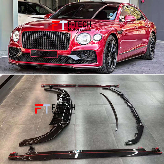 For Bentley Flying Spur 2019 - 2024 Dry Carbon Fiber Body Kit Soft Kit