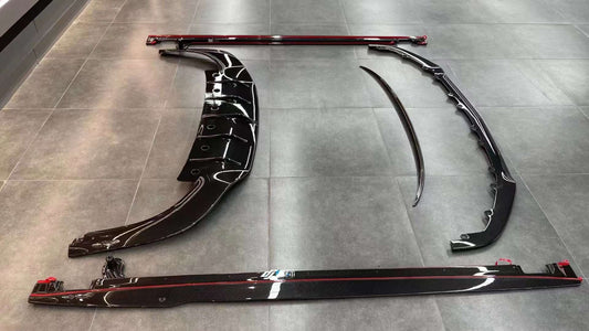 For Bentley Flying Spur 2019 - 2024 Dry Carbon Fiber Body Kit Soft Kit