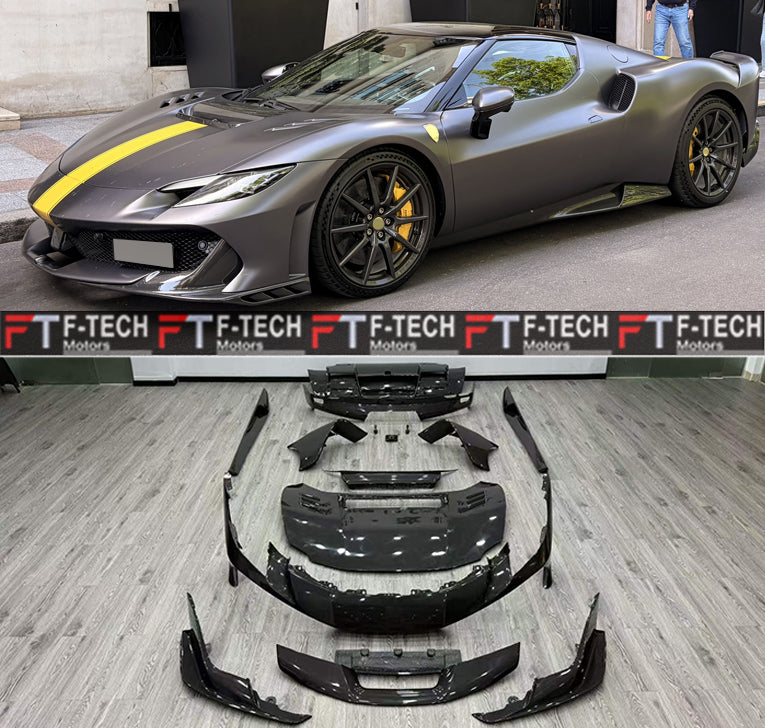Dry Carbon Fiber Speciale Edition Body Kit Fit Ferrari 296 GTB 2022 - 2025
