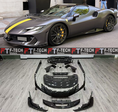 Dry Carbon Fiber Speciale Edition Body Kit Fit Ferrari 296 GTB 2022 - 2025