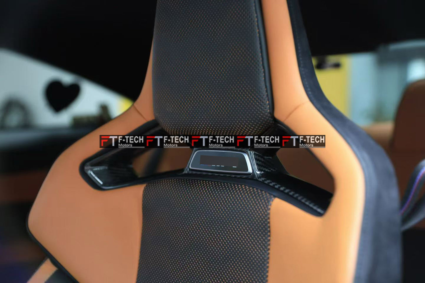 Dry Carbon Fiber Front Seat Inserts For BMW G87 M2 G80 M3 G82 M4 2020+