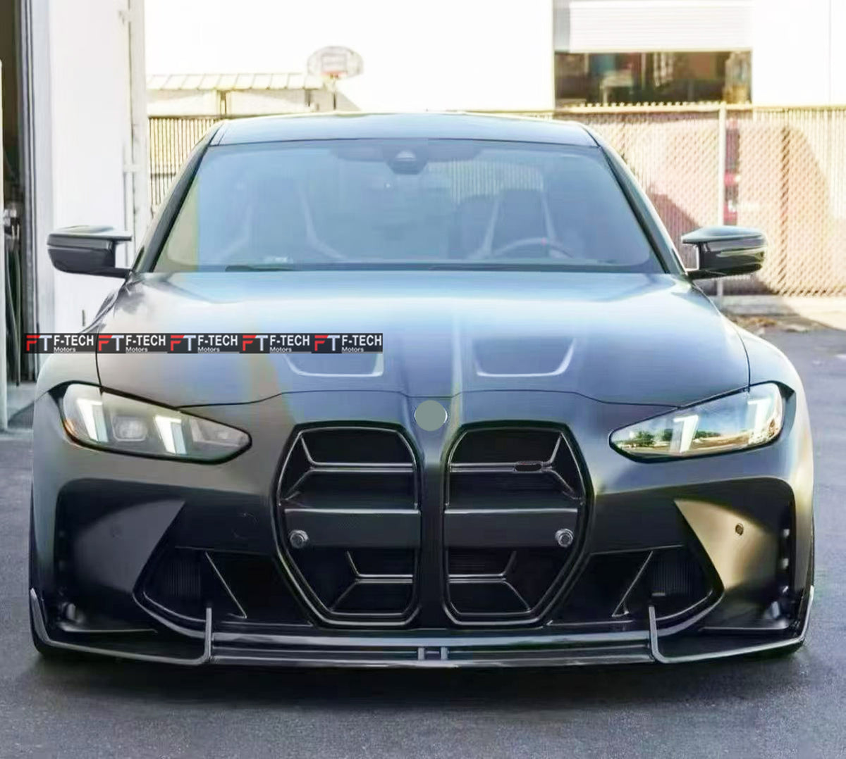 Dry Carbon Front Chin For BMW M3 G80 M4 G82 Facelift 2025+