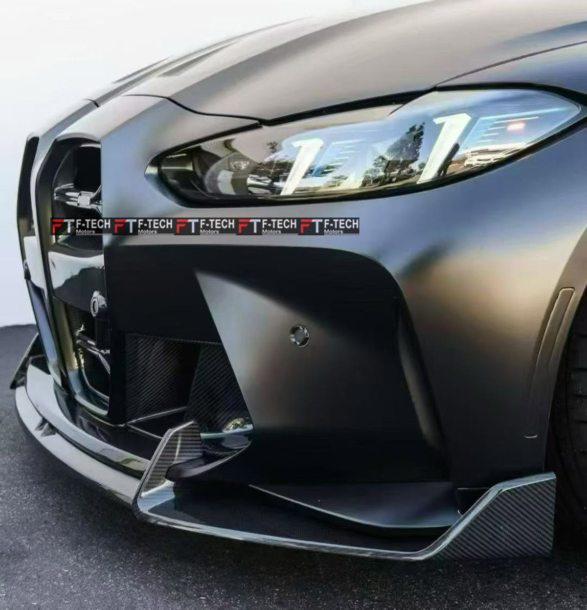 Dry Carbon Front Chin For BMW M3 G80 M4 G82 Facelift 2025+