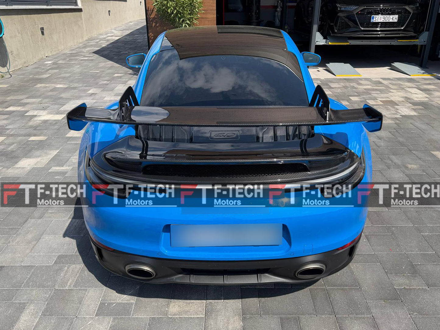 GT3 Dry Carbon Wing Spoiler For Porsche 911 992.1 Carrera 4 S 4S GTS 2019 - 2024