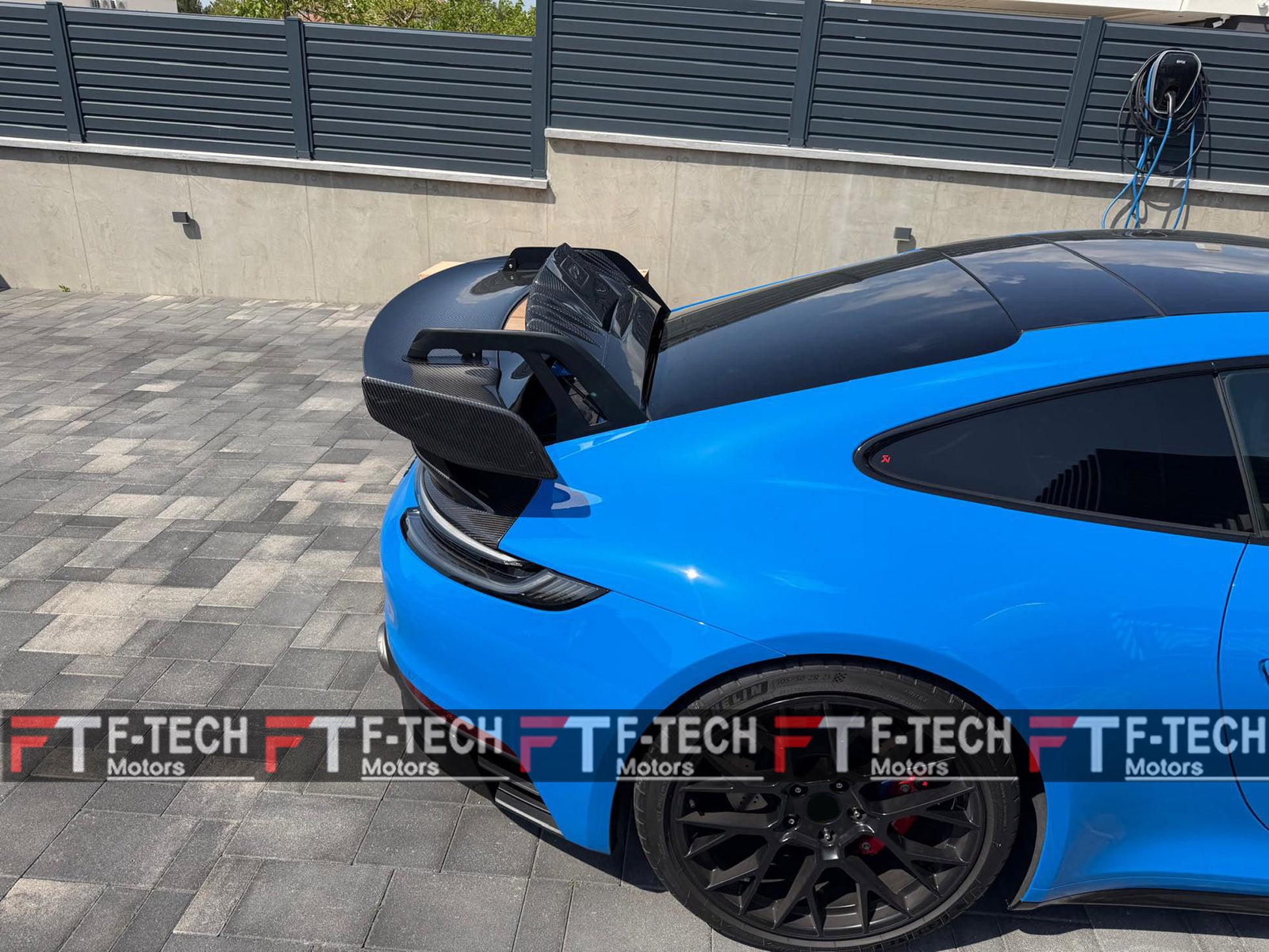 GT3 Dry Carbon Wing Spoiler For Porsche 911 992.1 Carrera 4 S 4S GTS 2019 - 2024