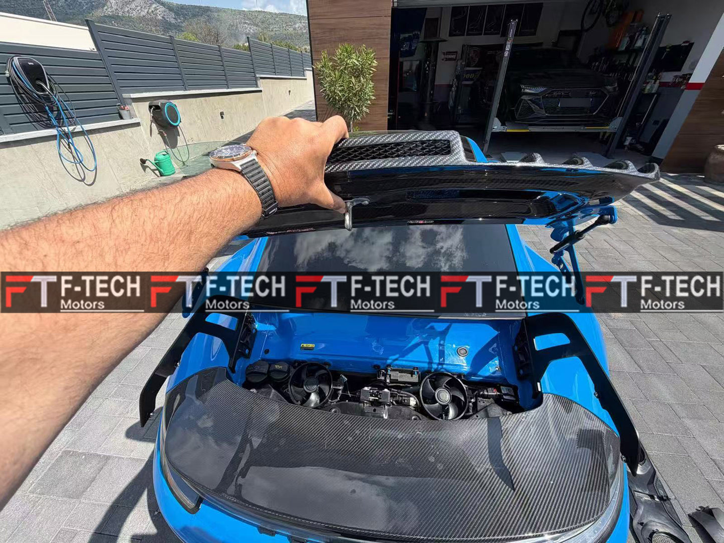 GT3 Dry Carbon Wing Spoiler For Porsche 911 992.1 Carrera 4 S 4S GTS 2019 - 2024
