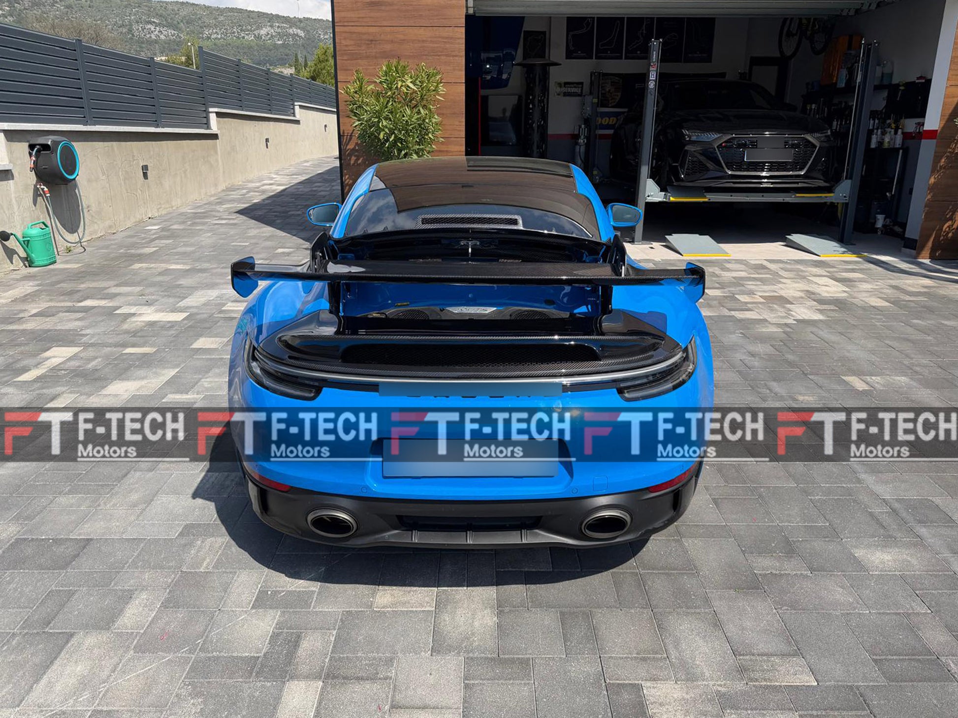 GT3 Dry Carbon Wing Spoiler For Porsche 911 992.1 Carrera 4 S 4S GTS 2019 - 2024
