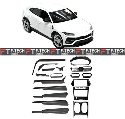 Dry Carbon Fiber Interior Trim Accessories For Lamborghini Urus 2018+