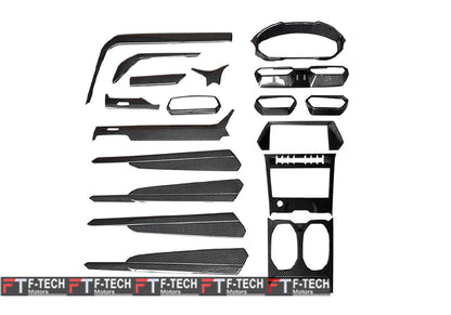Dry Carbon Fiber Interior Trim Accessories For Lamborghini Urus 2018+