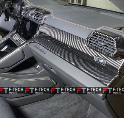 Dry Carbon Fiber Interior Trim Accessories For Lamborghini Urus 2018+