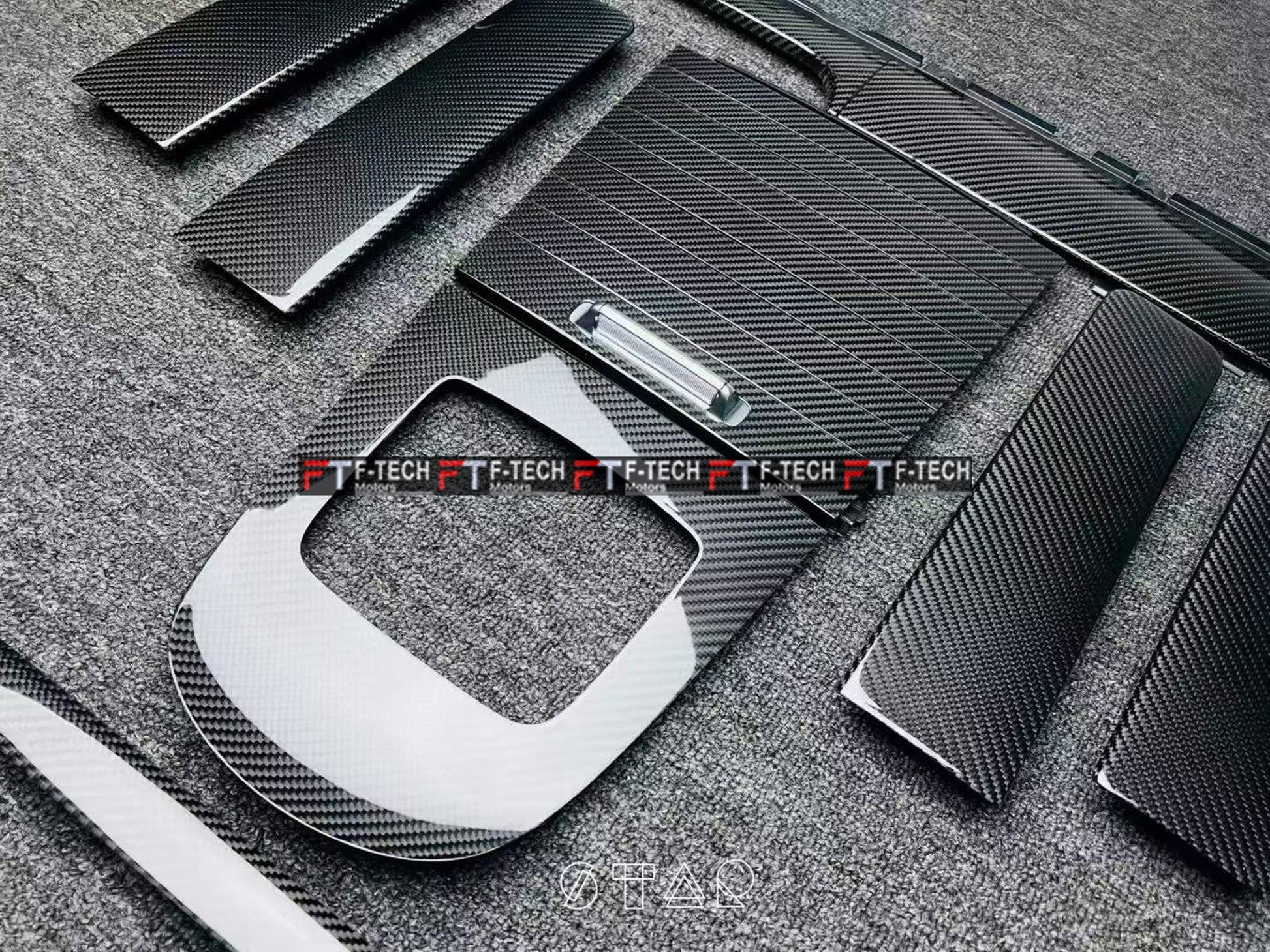 Dry Carbon Fiber Interior Trim Kit Replacement For Mercedes Benz G Class W465 G63 2025+