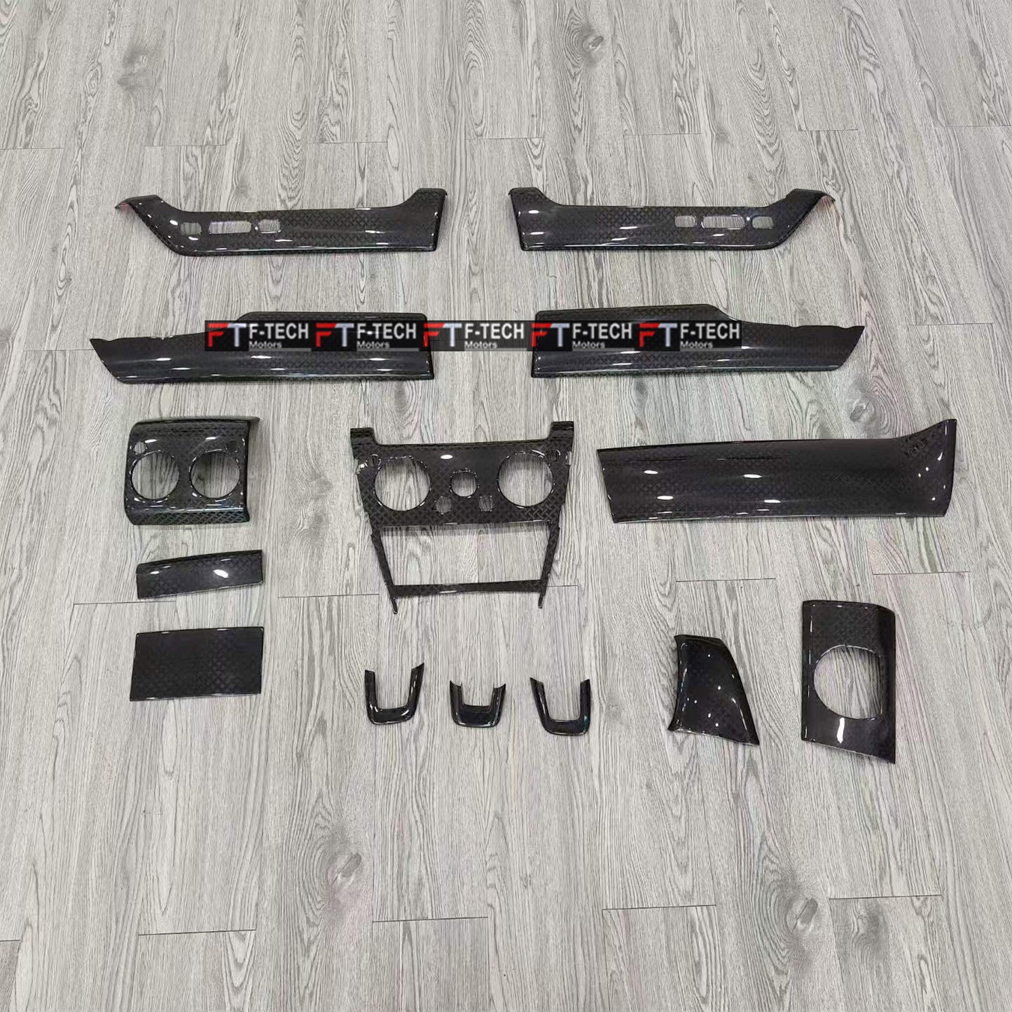 Dry Carbon Interior Trim Kit Stick Covers For Rolls Royce Cullinan 1 2 2018+