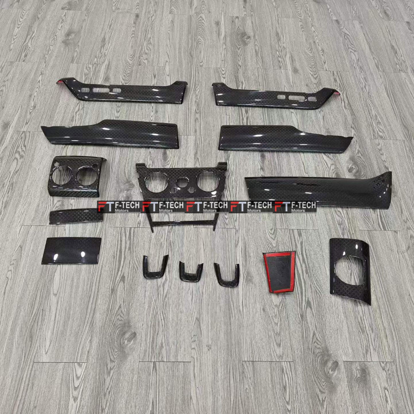 Dry Carbon Interior Trim Kit Stick Covers For Rolls Royce Cullinan 1 2 2018+